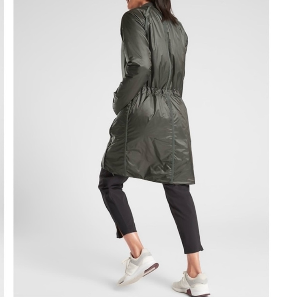 Athleta Women’s Summit Primaloft Shell Jacket Oli… - image 3